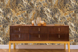 วอลล์เปเปอร์ลาย 3D สําหรับตกแต่งบ้านต่อตารางเมตรวอลล์เปเปอร์พีวีซี - Product Image 6