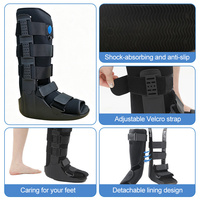 Botte orthopédique FSPG avec gonflage d'air pour stabiliser la cheville, soulager la douleur en cas de blessures et de pathologies du pied
