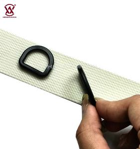 Moda negro D-Ring hebilla Pom Material plástico cincha cinturón hebilla para equipaje bolsa mochila - Product Image 3