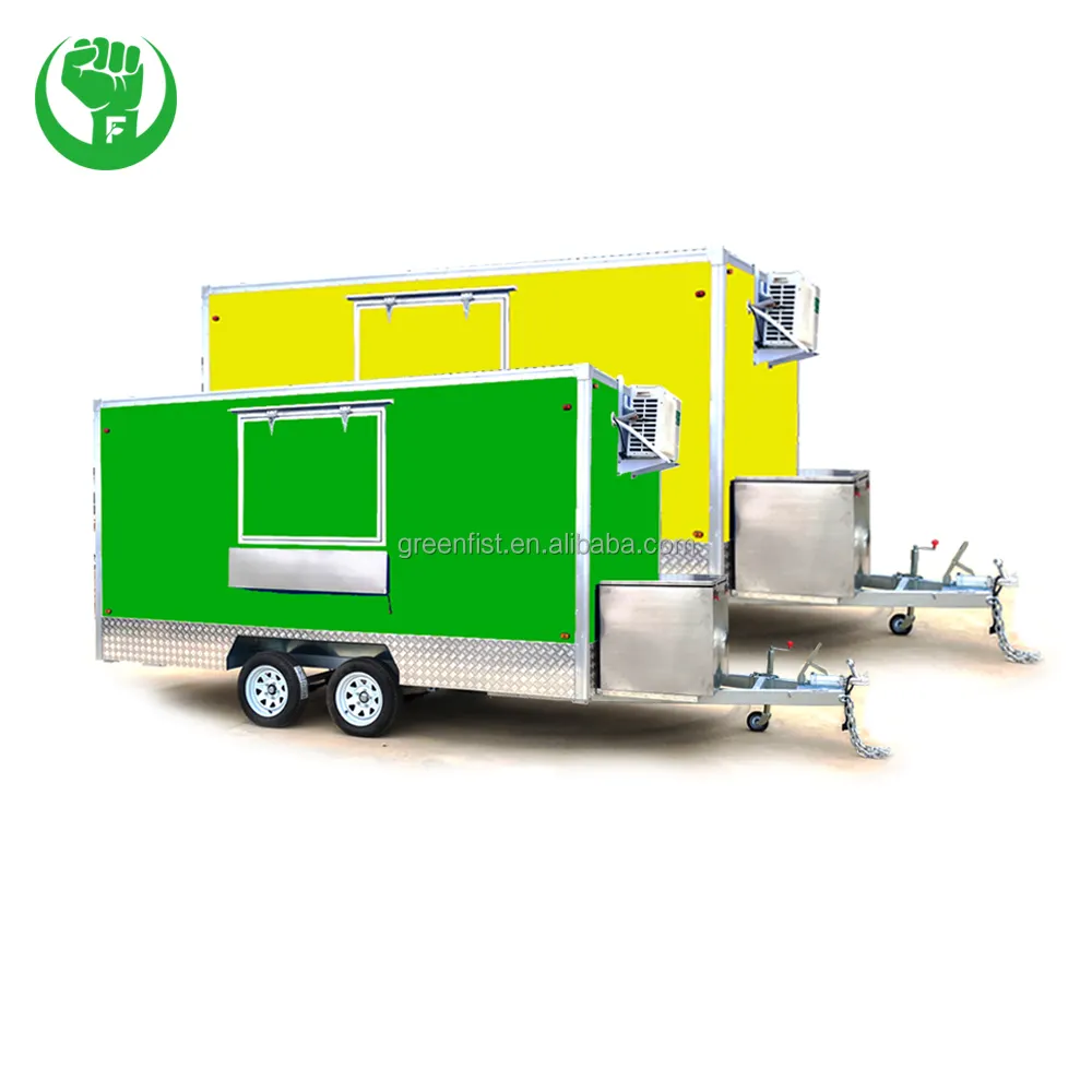 Concession Mobile Kitchen Fast Food Ice Cream Trailer Cart Mobile Food Truck Usa China
