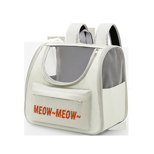 Cat & Dog <b>Double</b> Shoulder Pet Bag Portable Large-Capacity Linen Reversible Anti-Slip Customized High Value Light - Product Image 2