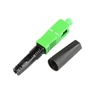 MT-1041-SC-S Fiber SC APC Fast Drop Wire Optical Quick Connector For Covered Optical Cable Fiber Optic Fast Connector