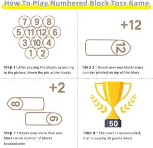 <span class=keywords><strong>Jeu</strong></span> <span class=keywords><strong>de</strong></span> bowling <span class=keywords><strong>de</strong></span> plein air pour pelouse, jardin, plage, <span class=keywords><strong>jeu</strong></span> <span class=keywords><strong>de</strong></span> lancer pour enfants, adultes, famille, <span class=keywords><strong>jeu</strong></span> <span class=keywords><strong>de</strong></span> blocs numérotés en bois - Product Image 4