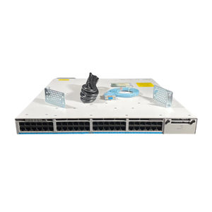 Commutateur d'entreprise C9300-48UN-A 48 ports 10/100/1000 Mbps avec ports RJ45 en cuivre, empilable, PoE, QoS - Original - Product Image 1