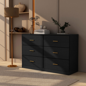 Easy Assembling Bedroom <strong>Furniture</strong> with Cutout Handle Cabinet Modern 6/7/8/<strong>9</strong> Chest <strong>Drawer</strong> Wooden <strong>Dresser</strong>