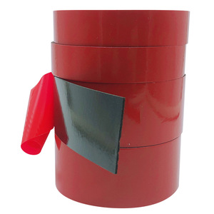 Nastro <span class=keywords><strong>Biadesivo</strong></span> in Schiuma PE Rossa e Nera ad Alta Viscosità per Fissaggio di Cartelloni Pubblicitari a Parete - Product Image 6