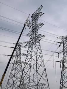 Trung quốc sản xuất hiệu quả cao truyền tải điện ống thép tháp 550V 220A 6 ổ cắm shenghong thương hiệu đường dây điện - Product Image 6