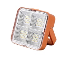 Projecteur solaire LED ABS super lumineux IP65 avec télécommande pour l'aménagement paysager et le camping en extérieur