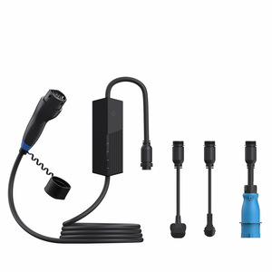 เครื่องชาร์จแบบพกพา nacs 9.6kW 40A แบบเทสลามาใหม่พร้อมพอร์ตชาร์จที่สามารถเปลี่ยนได้ NEMA (NEMA 5-15P 6-20P <span class=keywords><strong>14</strong></span>-50P) - Product Image 3
