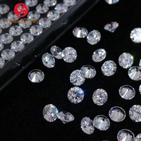 0,8 bis 3mm 5A Wärme behandelte weiße synthetische Edelsteine Günstiger Preis Zirkonia Zirkon steine Lose CZ für die Schmuck herstellung