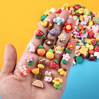 Ciondoli in resina assortiti caramelle miste dolci animali Flatback Cabochon perline per fai da te Scrapbooking Phonecase Crafts