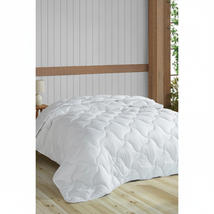 Varol <b>Single</b> Microfiber Duvet with <b>Quilted</b> Polyester Filling - Product Image 3