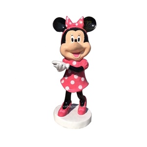 Ornement <span class=keywords><strong>de</strong></span> noël <span class=keywords><strong>Personnalisé</strong></span> Produits <span class=keywords><strong>de</strong></span> Sculpture En Fiber <span class=keywords><strong>De</strong></span> Verre <span class=keywords><strong>Mickey</strong></span> Statue - Product Image 1