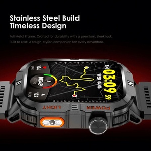 Trung Quốc Nhà máy đại lý mua hàng đầu BT cuộc gọi không thấm nước IPS thông minh đồng hồ cảm ứng đầy đủ GPS theo dõi chuyển động la bàn trả lời cuộc gọi - Product Image 4