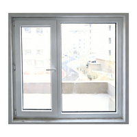 Ventanas Abatibles de PVC con Mosquitera Integrada Fácil de Limpiar