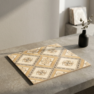 Carreaux de sol en céramique numérique rectifiés 7 mm 300x300 mm, finition mate, design moderne, collection de revêtements de sol intérieurs - Product Image 3