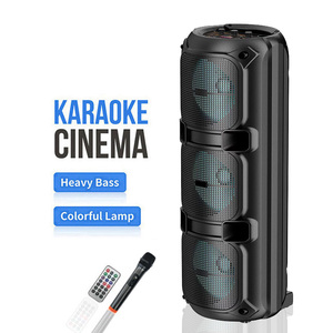 GY-8308 ลำโพงพกพาสำหรับงานปาร์ตี้กลางแจ้งขนาด 8 นิ้ว 3 ตัว กำลังขับสูง - Product Image 1