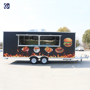 Remorques alimentaires CAMPTRL entièrement équipées, restaurant mobile entièrement équipé, chariot alimentaire mobile pour glaces, pizzas, hot-dogs - Product Image 3