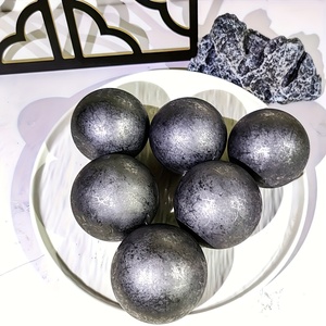 Sphère de Shungite sculptée en cristal de guérison de haute qualité pour la décoration intérieure – Vente en gros - Product Image 6
