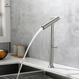 Modern 304 Stainless Steel Kitchen Sink Faucet - Simple And Elegant Design