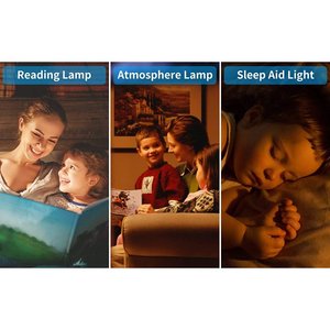 Réveil Lumineux Simulateur d'Aube 7 Couleurs, Veilleuse, Aide au Sommeil, 7 Sons Naturels et Fonction Snooze pour Enfants et Adultes - Product Image 5