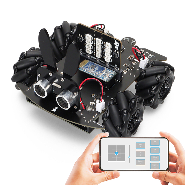 Discount Promotion TSCINBUNY Intelligent Mecanum Wheel Programmable Robot Car for ArduIDE