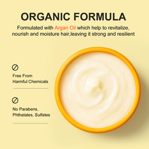 Masker Rambut Argan Profesional untuk Perawatan dan Perbaikan, Masker Rambut Bernutrisi dengan Minyak Argan, Grosir - Product Image 3