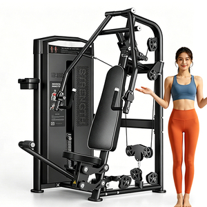 Máquina de Gimnasio Comercial para Ejercicios de Fuerza, Máquina de Pecho, Espalda y Hombros, Máquina Combinada de Ejercicios con Pesas para Pectorales y Espalda - Product Image 1