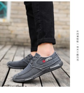 Zapatillas Casuales para Uso Diario, Parte Superior de Gamuza Suave, Diseño con Cordones de Mezclilla, Transpirables, de Lona, para Correr, Estilo Mocasín, para Primavera/Verano - Product Image 6