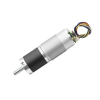 Moteur micro DC 555 à engrenages planétaires 36 mm mini 12/24 V à aimant permanent avec vitesse de sortie de 8 à 2430 tr/min pour la maison intelligente et l'utilisation de ventilateurs