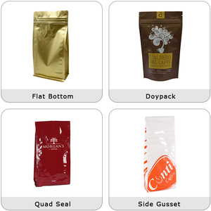 Bolsas de Embalaje para <span class=keywords><strong>Café</strong></span> y Bebidas con Cierre Hermético, Compostables y Resistentes a la Humedad, con Válvula, 500G 1Kg 5Kg, Bolsas Verticales - Product Image 3