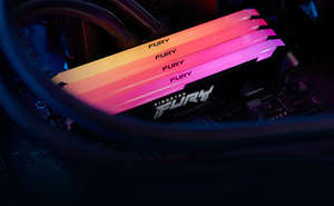 Kingston FURY 16 Go (2x8 Go) 3200 MHz <span class=keywords><strong>DDR4</strong></span> CL16 RGB DIMM <span class=keywords><strong>RAM</strong></span> de jeu pour PC, mémoire de bureau AMD Expo KF432C16BB2AK2/16 - Product Image 3