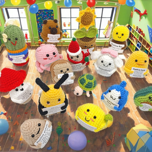 Porte-clés de Noël Sencai en peluche douce légère, imprimé UV, en forme de maïs, pomme de terre, poivron, pour enfants et filles, tendance, forme 3D - Product Image 2