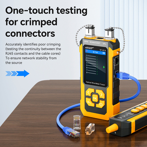 เครื่องทดสอบสายอีเธอร์เน็ตพร้อมฟังก์ชันติดตามสายและตรวจจับ PoE – ชุดเครื่องมือทดสอบเครือข่ายอเนกประสงค์ - Product Image 5