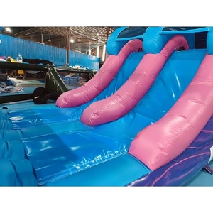 Oferta Especial: Castillo Inflable Morado y Rosa con Diseño <span class=keywords><strong>de</strong></span> Caballo y Unicornio, con Tobogán y Zona <span class=keywords><strong>de</strong></span> Saltos - Product Image 5