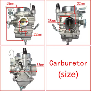Carburador de Alta Calidad <span class=keywords><strong>110cc</strong></span> 2 Tiempos 13200-36h10-0002 GT125 Gd110 Sprinter 110 Gs120 para ATV, Quad, UTV y Motocicleta - Product Image 4