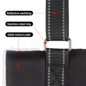 Fournitures d'assistance pour animaux de compagnie rembourrées chien âgé handicapé blessé récupération réadaptation soutien harnais Portable jambes arrière chien fronde - Product Image 6