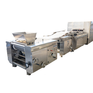 Khó khăn Flaky <span class=keywords><strong>Cookie</strong></span> dây chuyền sản xuất thiết bị liên tục Đường Hầm Lò Biscuit máy cho Nut-based nướng hàng hóa cho bánh sử dụng - Product Image 1