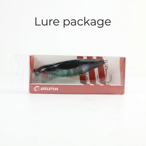 Señuelo <span class=keywords><strong>de</strong></span> pesca artificial tipo popper duro <span class=keywords><strong>de</strong></span> 90 mm y 16 g con anzuelo triple, impreso en 3D a color, cebo <span class=keywords><strong>de</strong></span> ABS para pesca en superficie <span class=keywords><strong>de</strong></span> pez cabeza <span class=keywords><strong>de</strong></span> serpiente y lubina. - Product Image 6