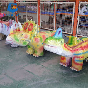 Parque de Atracciones de simulación eléctrica, Paseo de dinosaurio, control remoto, funciona con monedas, coche eléctrico favorito para niños - Product Image 5