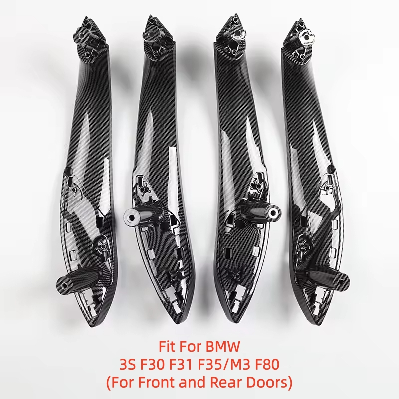 Carbon Pattern Black 4pcs