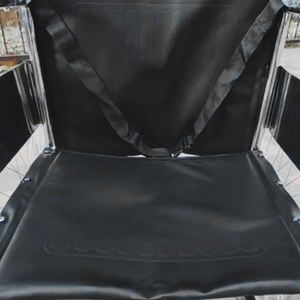 Material: Acero + Electrochapado, Silla <span class=keywords><strong>de</strong></span> Ruedas Médica Plegable Manual para Personas Mayores y Discapacitadas, Uso Doméstico Conveniente, 1 Año <span class=keywords><strong>de</strong></span> Garantía - Product Image 5