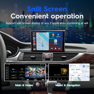 9&quot; Inch Retractable Touch Screen Qualcomm 8G 128G <strong>Android</strong> AUTO Carplay for AUDI 2012-2018 A6 A7 C7 Car Players GPS Navigation - Product Image 4