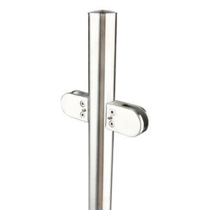 Balustrade / main courante en acier inoxydable pour escalier en verre / balcon / escalier <span class=keywords><strong>de</strong></span> <span class=keywords><strong>jardin</strong></span>, colonne <span class=keywords><strong>de</strong></span> main courante, <span class=keywords><strong>de</strong></span> Isure Marine - Product Image 6