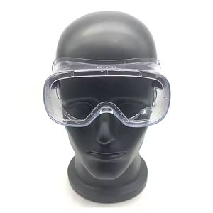 Protective Anti-Fog Safety Goggles Over Glasses-Comfortable Clear Design for Dust & Mold Protection and Personal Care Use - Product Image 1