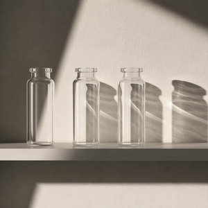 Thick Wall High Clarity Blank Peptide Glass Xilin Vials Multi Size Options for Long Term Biochemical Sample Preservation - Product Image 4