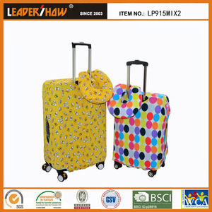 Housse <span class=keywords><strong>de</strong></span> valise <span class=keywords><strong>de</strong></span> voyage personnalisée, légère, protectrice, antistatique, pliable, imprimée numériquement en polyester pour <span class=keywords><strong>chariot</strong></span> - Product Image 2