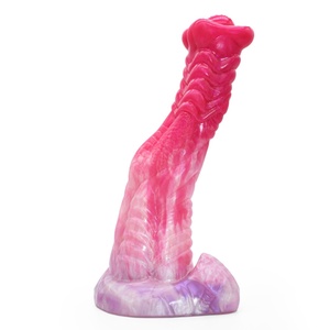 NNSX Dildo de Silicona Platino de Diferentes Tamaños con Diseño de Dragón Flameante, Productos Eróticos para Adultos, Juguetes Sexuales - Product Image 4