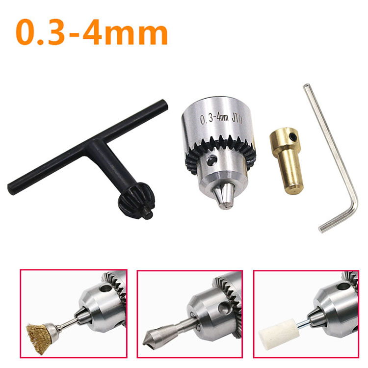 Mandrino Pressa Trapano 3/4" Resistente Gambo 3MT Conico MT3 Con Chiave - Foto 2