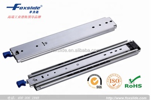 Foxslide 220 <span class=keywords><strong>KG</strong></span> Dessiner des rails coulissants industriels avec Super chargement Verrouillage Glissière télescopique Glissière de <span class=keywords><strong>tiroir</strong></span> à roulement à billes robuste - Product Image 5